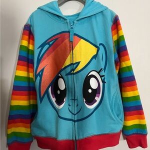 My Little Pony sweatshirt Rainbow Dash 6x